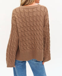 Six/Fifty - Willow Cable Knit Sweater