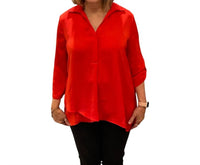 Renuar - Airflow Crossover Layered Blouse