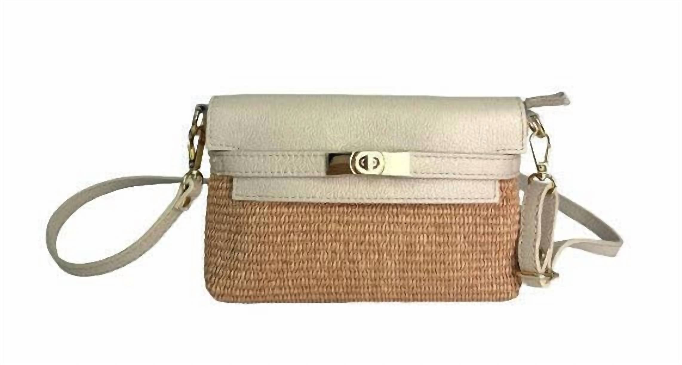 Two Amicis - Women's Serra Raffia Bag