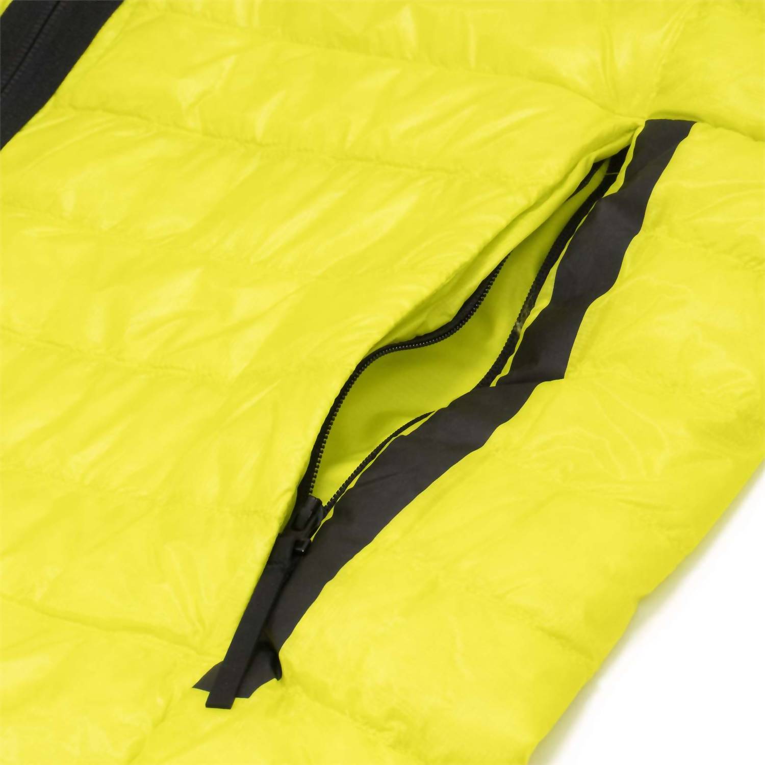 adidas Men's Terrex Myshelter Down Hooded Jacket in acid yellow - men's jacket - view 7