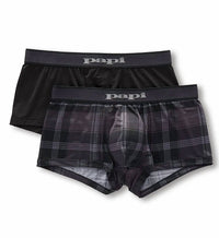Papi - Men's Cool 2 Brazilian Trunks - 2 Pack