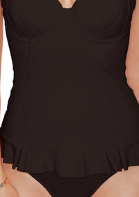 Profile By Gottex - Starlet D Cup Halter Underwire Tankini Top