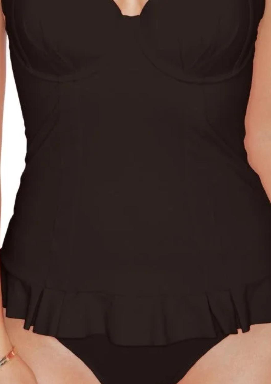Profile By Gottex - Starlet D Cup Halter Underwire Tankini Top