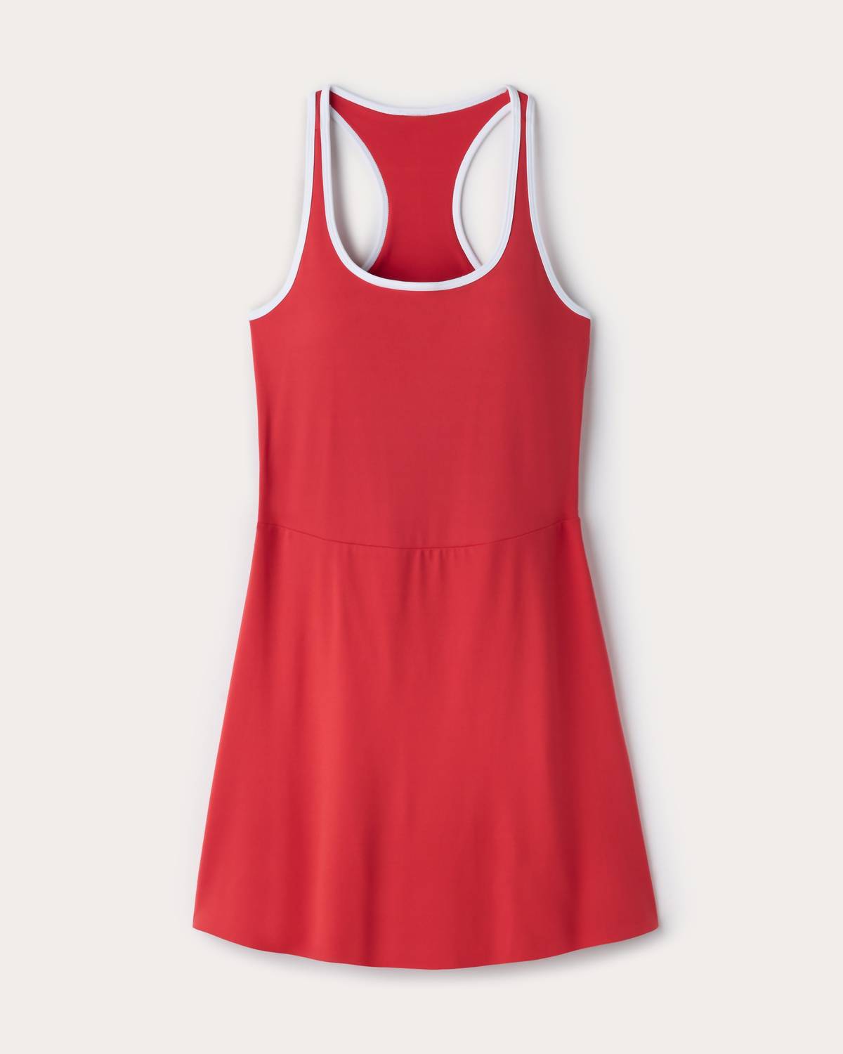 RHONE Course To Court Sport Dress in cabana red - women's dress - detail view