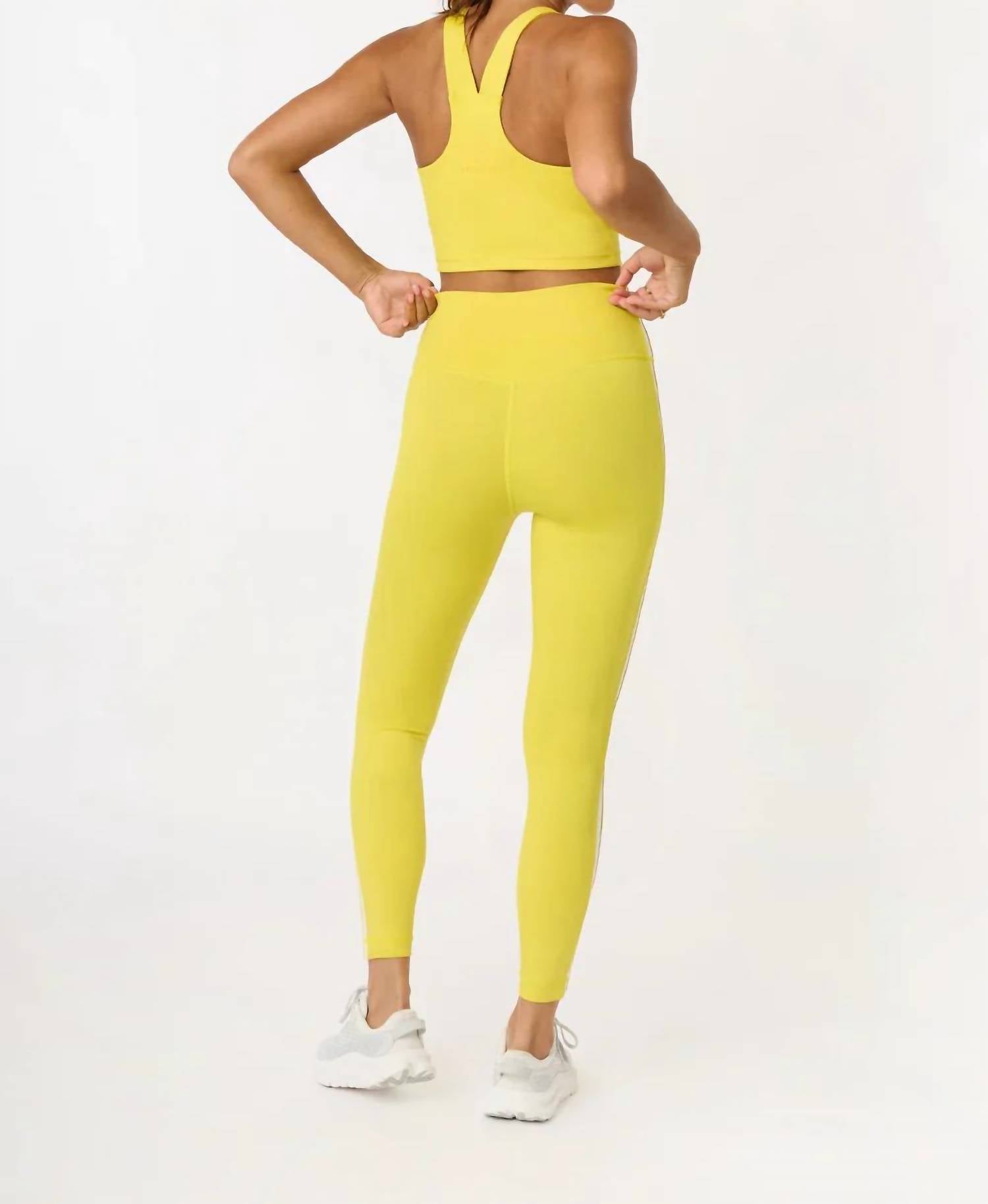 Cream Yoga - Hana Side Stripe Leggings