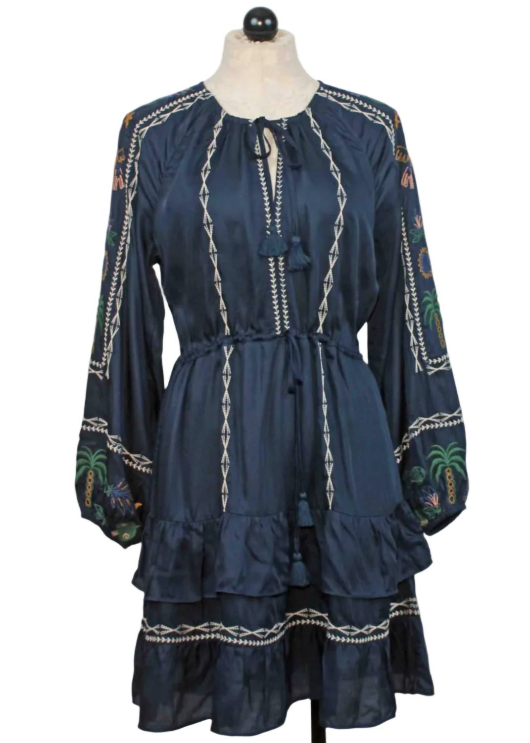 Johnny Was - Lexie Tiered Mini Dress