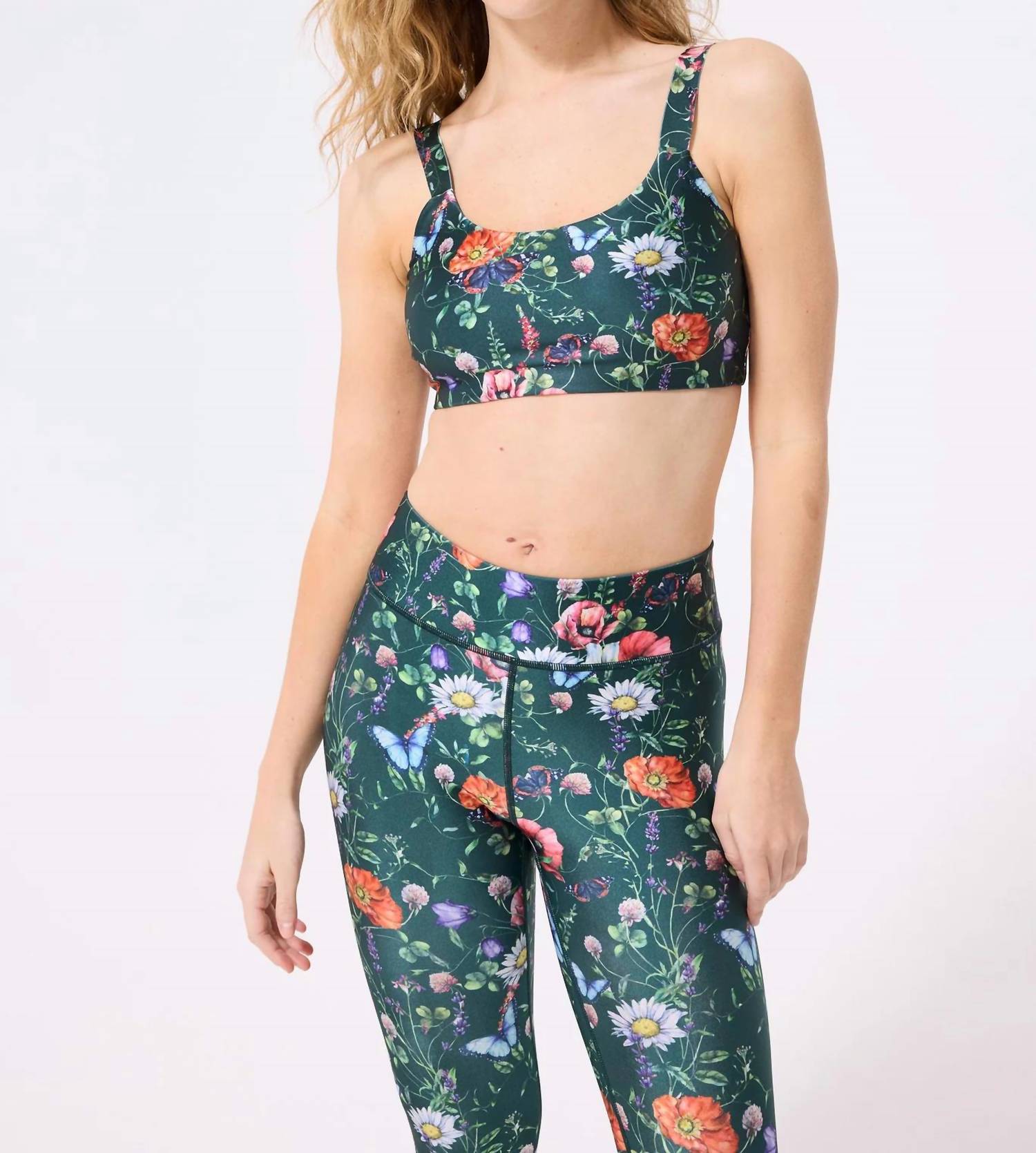 Terez - Butterfly Floral Scoop Neck Bra