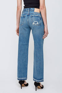 Moussy - Women's Lochwood Straight-low Jeans