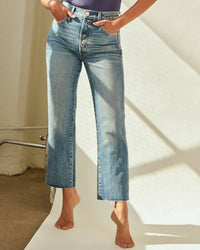 Amo - Loverboy Relaxed Fit Straight Leg Jeans