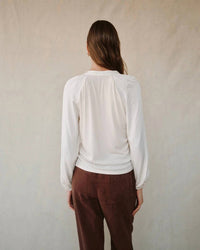 Bella Dahl - Long Sleeve Raglan Mixed Shirt