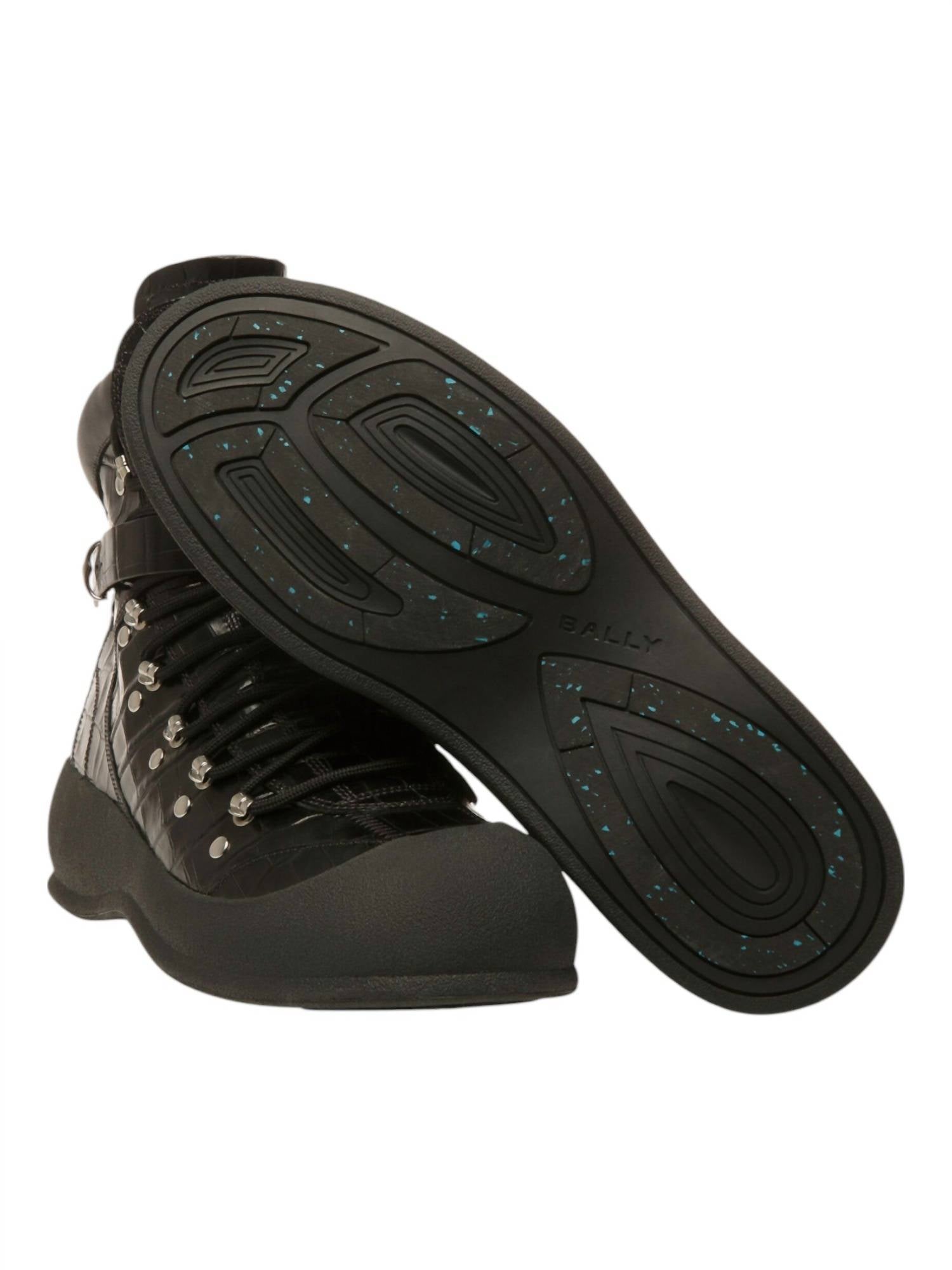 Bally - Men's Clyff Crocodile Embossed Leather Boots