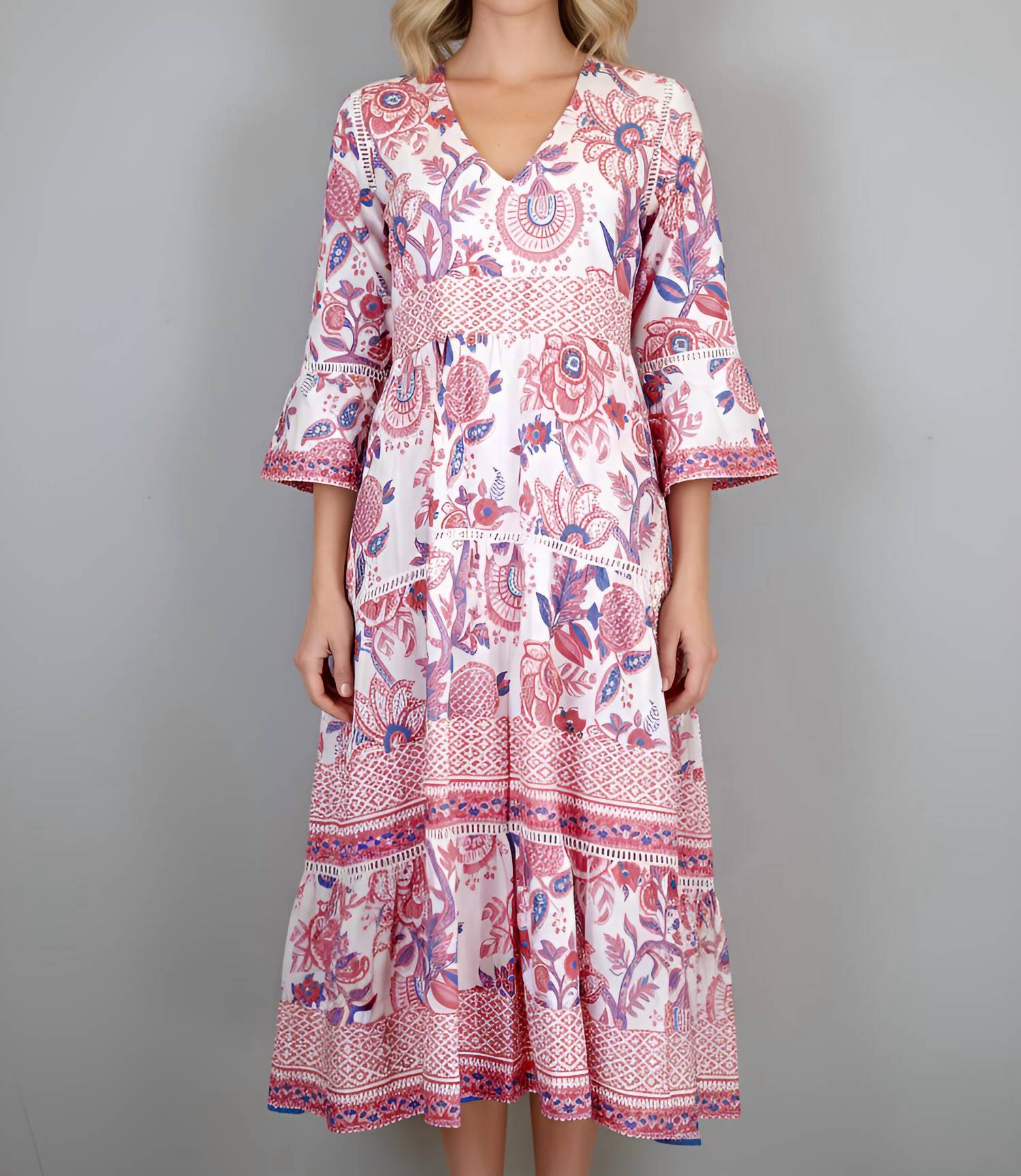 La Plage - Water Mill Floral Midi Dress