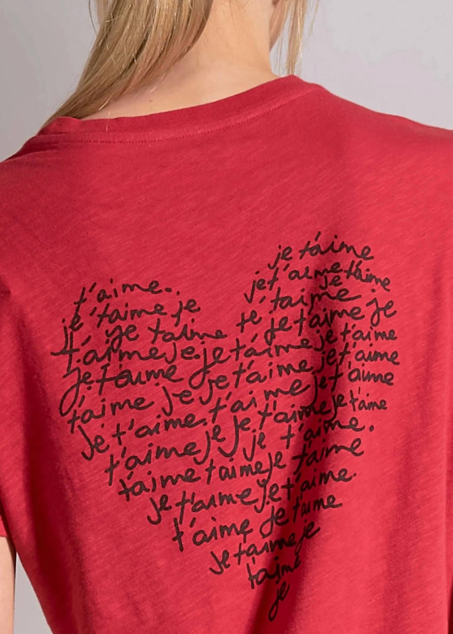 Elan - Je T’aime Short Sleeve Tee