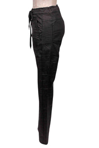 Alembika - Women's Snakeskin Drawstring Waist Jeans