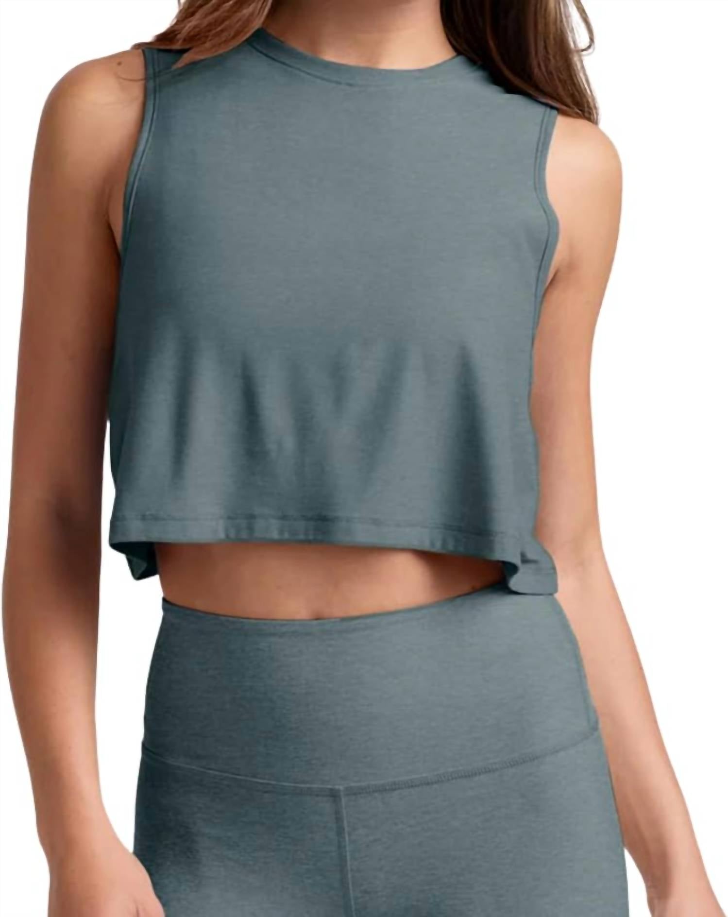 Beyond Yoga - Featherweight Minimal Cropped Tank