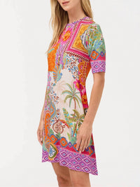 Johnny Was - Janie Favorite Elbow Sleeve Swing Dress