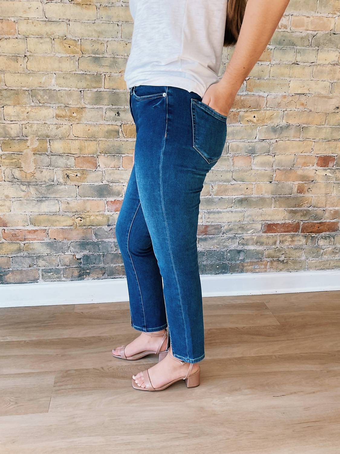 Mica Denim - Harper Slit Jean