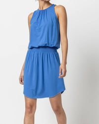 Lilla P - Smocked Crewneck Dress