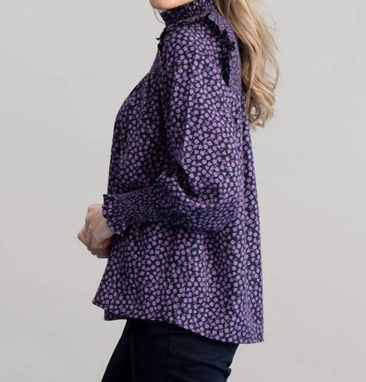 Barbour - Midhurst Floral High Neck Top