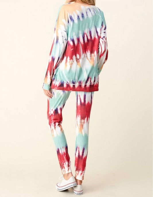 Blumin - Ink Art Tie Dye Jogger Set