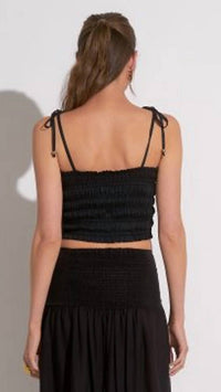 Elan - Smocked Crop Top