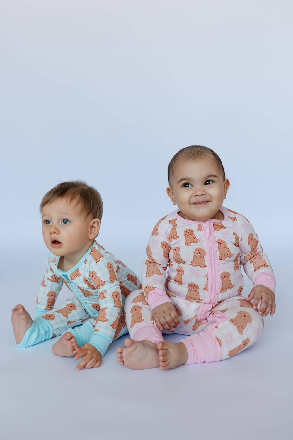 Poppy Kids Co. - Kid's Goldendoodle Zipper Romper
