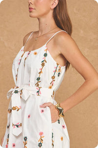 Strut & Bolt - Owen Embroidered Maxi Dress