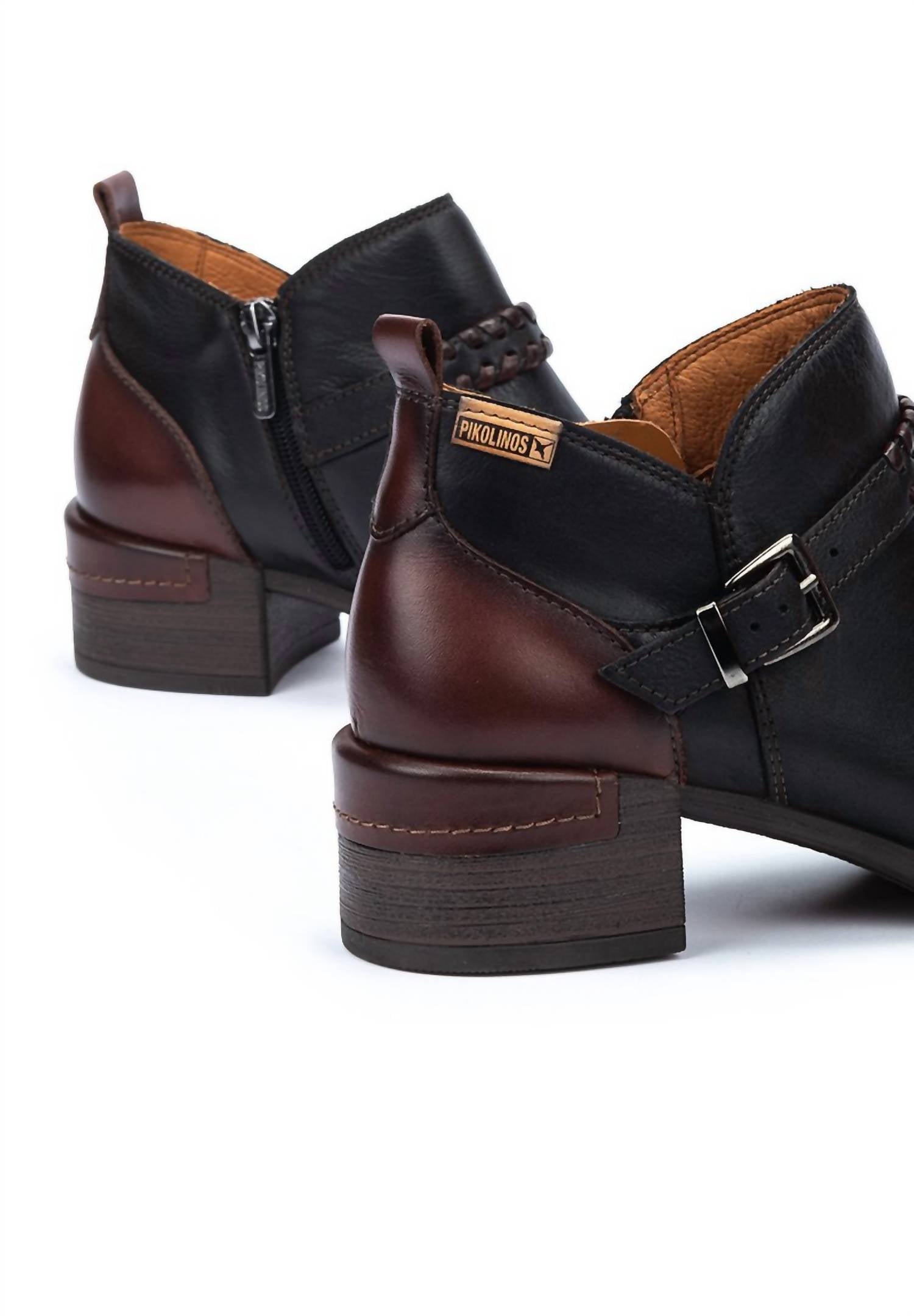 Pikolinos - Women's Malaga Leather Ankle Booties