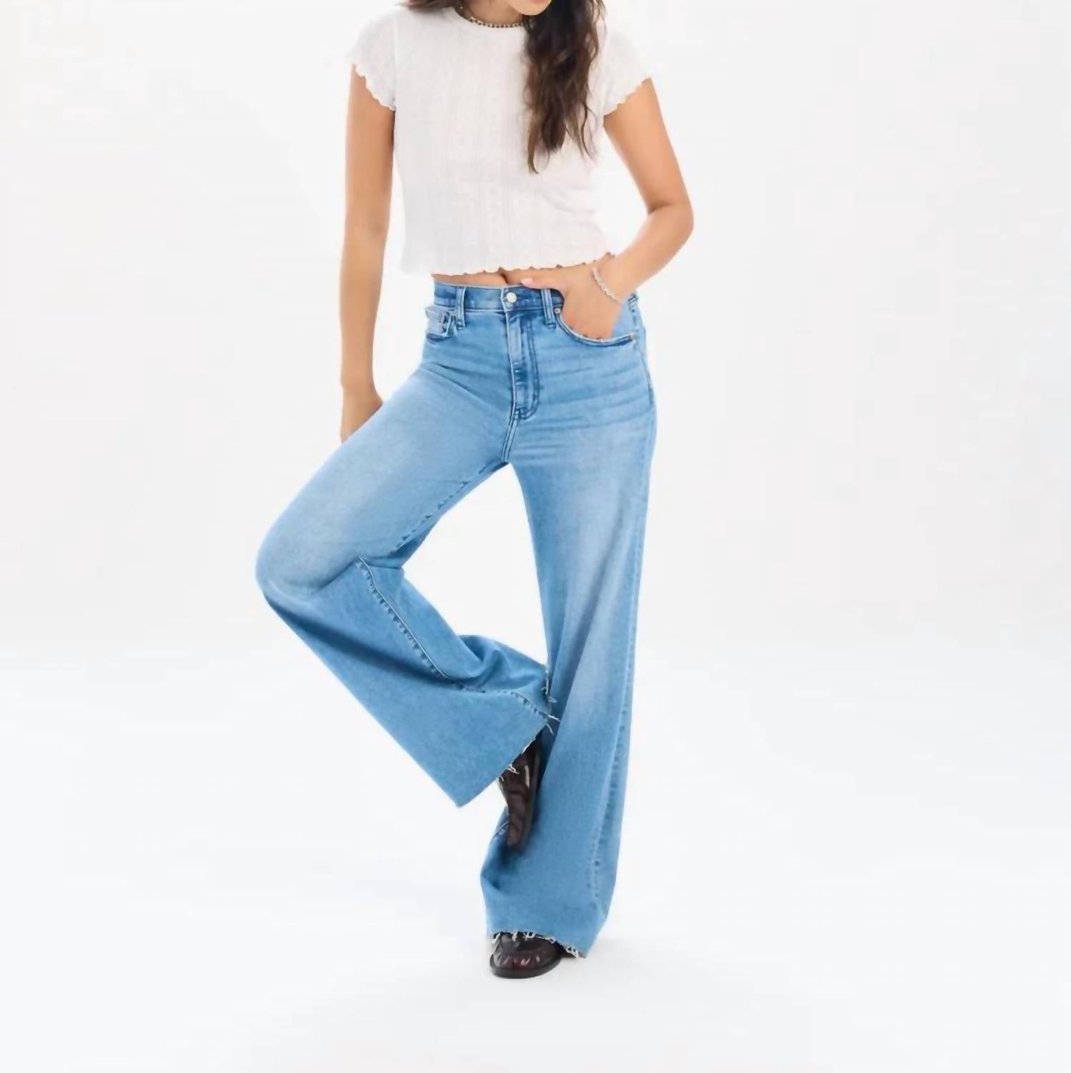 Daze - Far Out Wide Leg Jeans