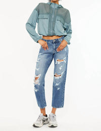 Kancan - Effy Mid Rise Boyfriend Jeans