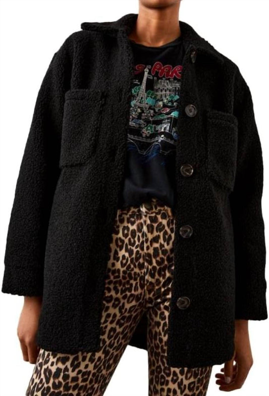 Rails - Women's Connie Faux Sherpa Long Sleeves Teddy Coat