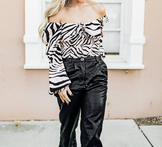 Buddylove - Emily Smocked Crop Top