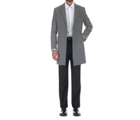 English Laundry - Wool Blend Slim Fit Single Breasted Top Coat