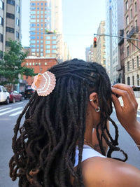 Solar Eclipse - Women's Seashell Claw Clip