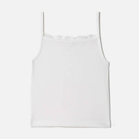 Re/Done - Lace Ribbed Camisole