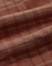 Grayers Men's Jaspe Midweight Flannel Shirt in root beer - men's long sleeve top - view 4