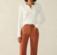 Faherty - Legend Apres Waffle Henley Top