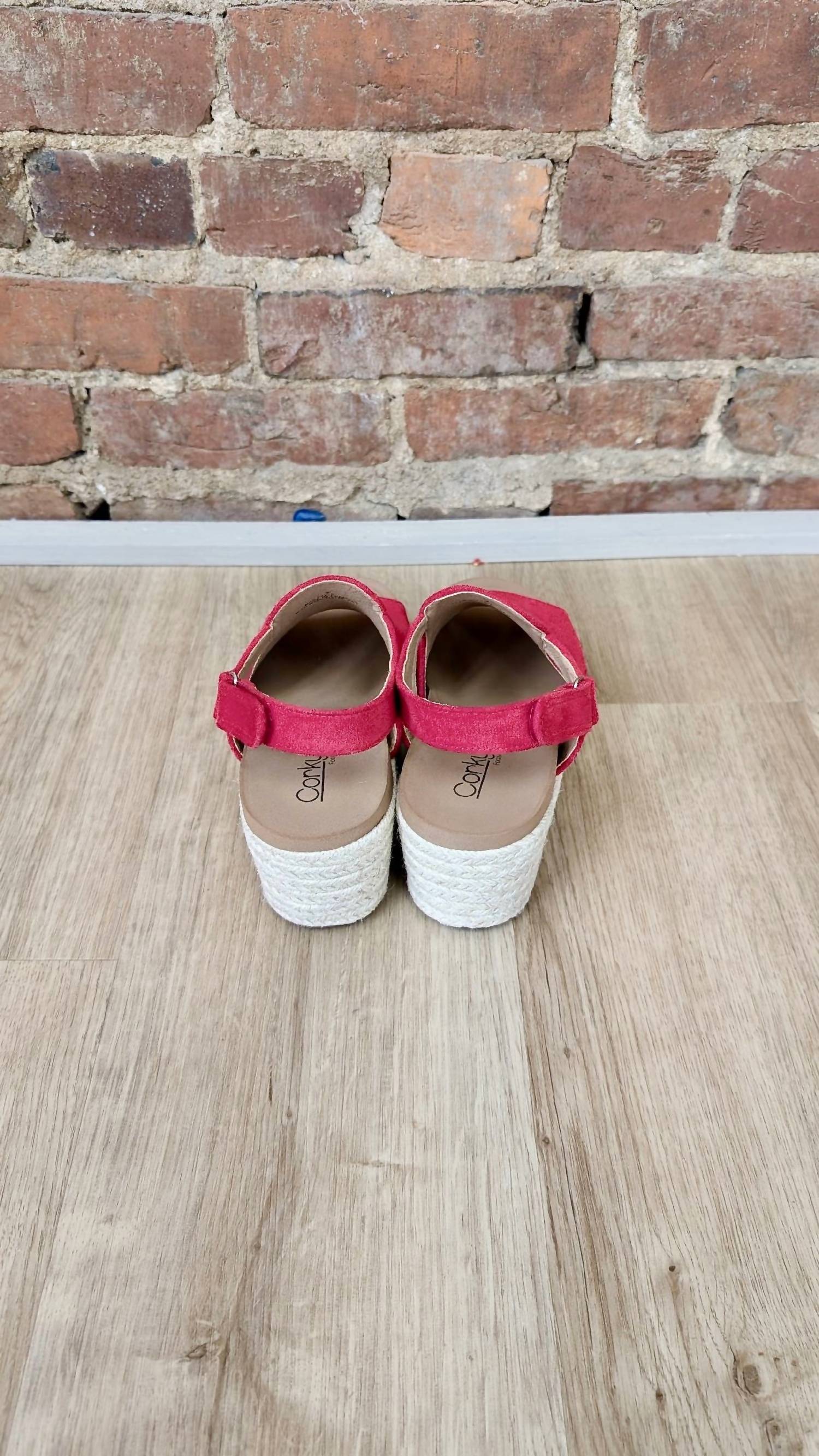 Corkys Footwear - Pose Wedge Red