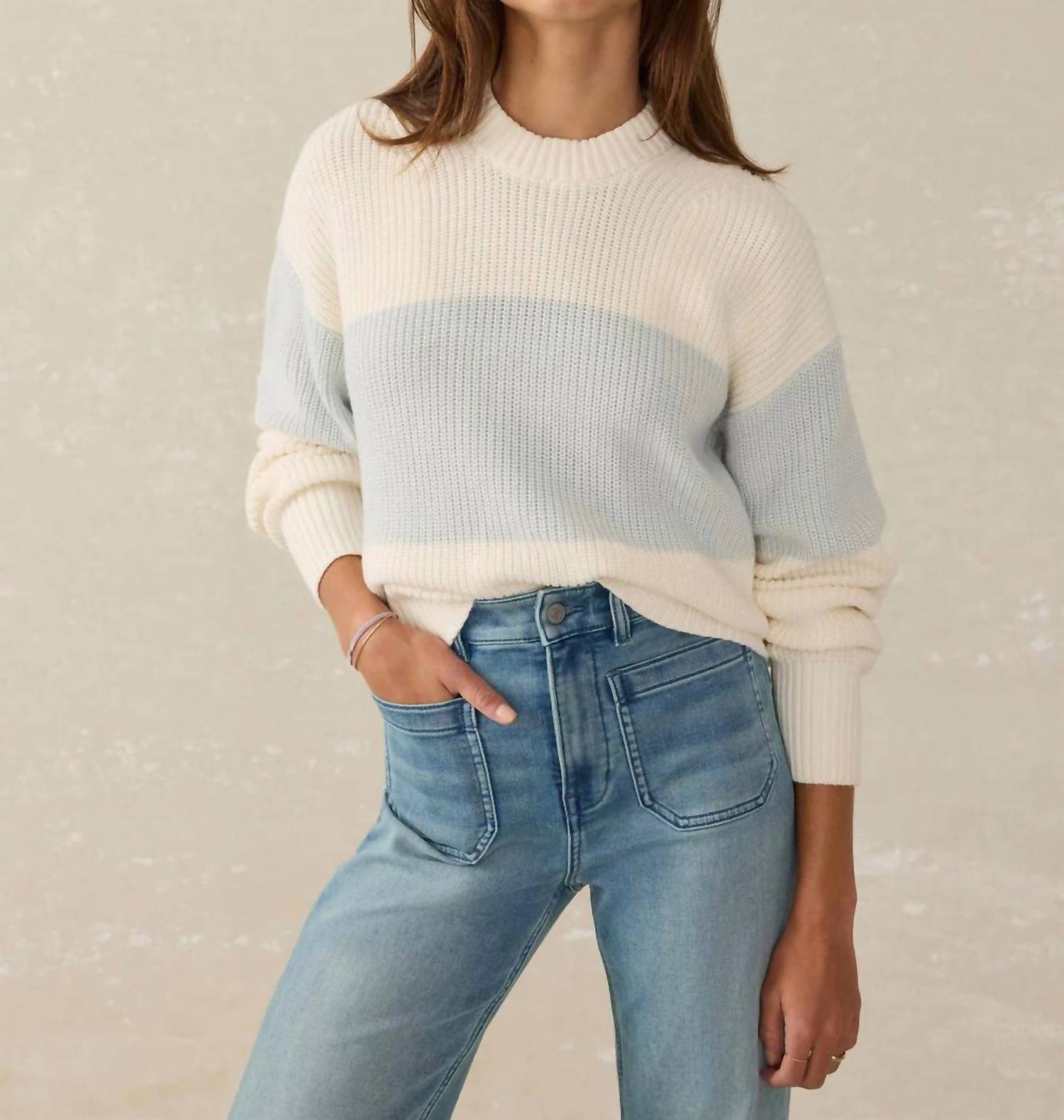Faherty - Sunwashed Fisherman Sweater