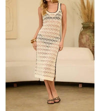 Skies Are Blue - Beach Club Crochet Coverup