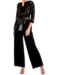 Gretchen Scott - Velvet Palazzo Pant