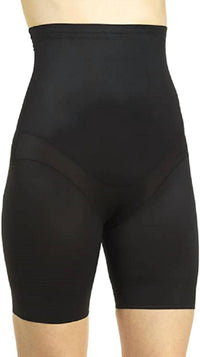 Miraclesuit Flex Fit Hi-waist Thigh Slimmer Shapewear in black - women's intimate