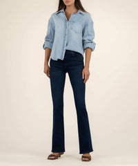 Kut From The Kloth - Natalie Mid Rise Flare Bootcut Jeans