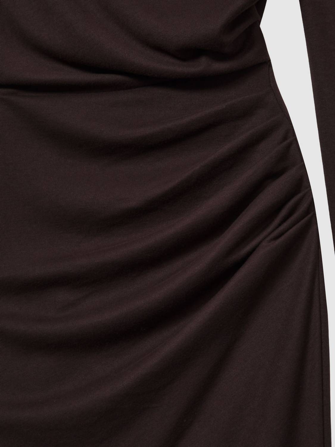 Reiss - Fleur Off-Shoulder Ruched Jersey Dress