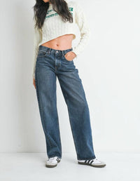 Just Black Denim - Relaxed Straight Jean