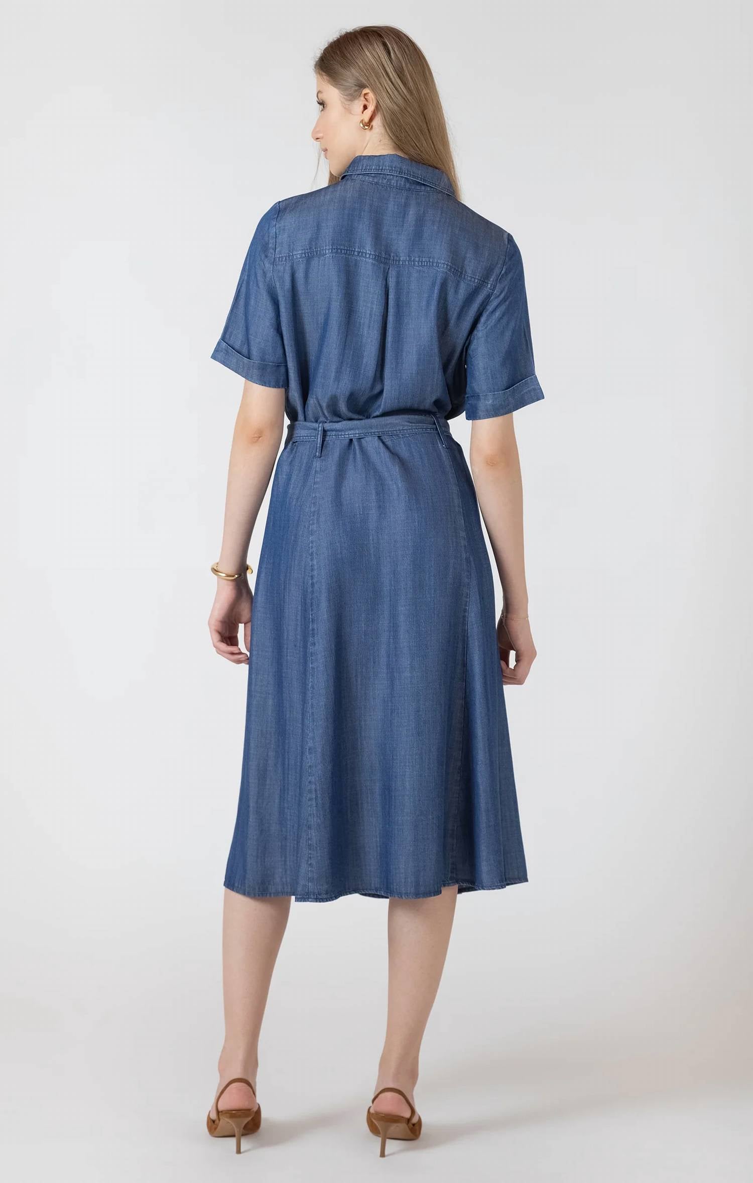Dex - Classic Charm Midi Dress