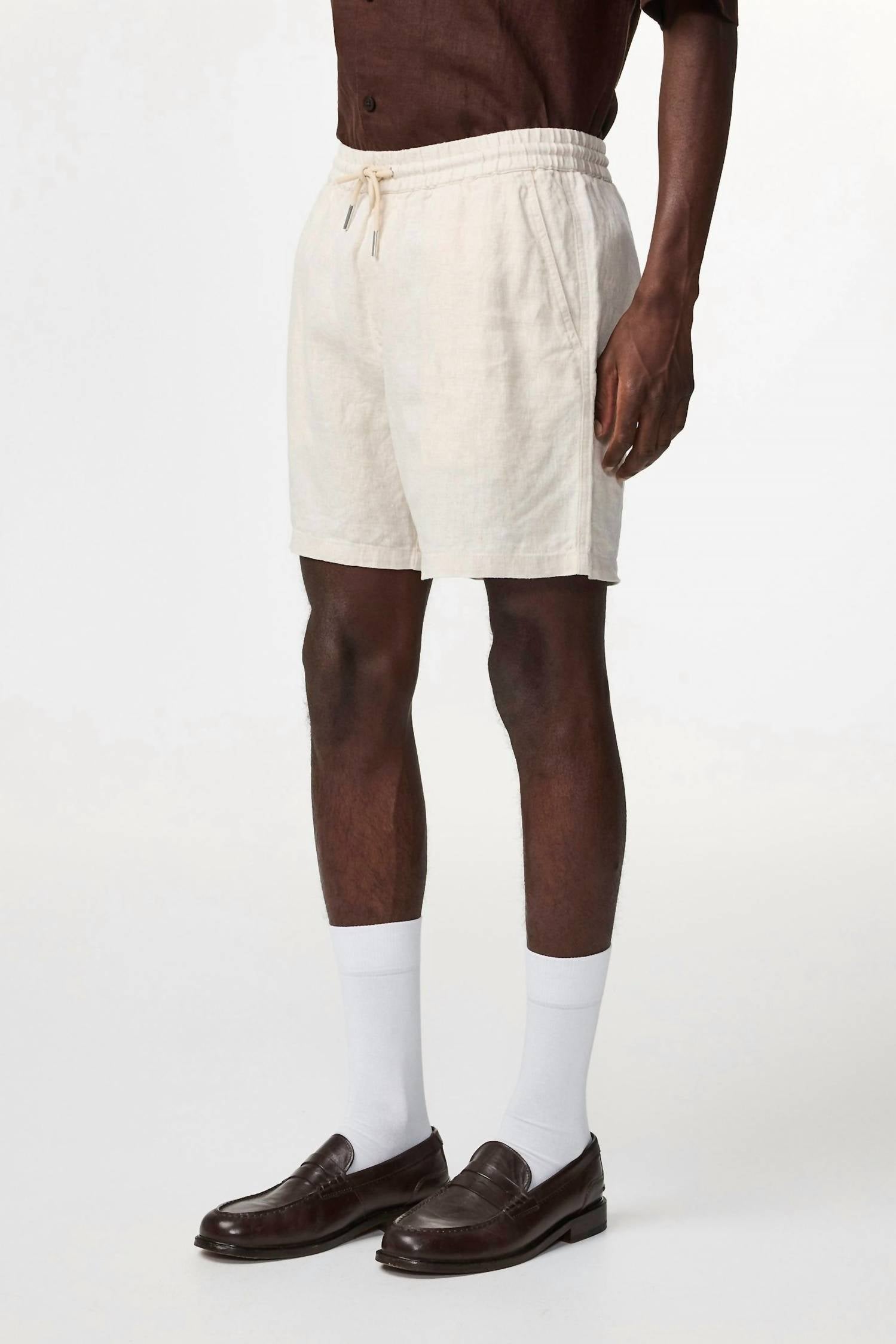 Nn07 - Gregor Linen Shorts