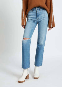 Rag & Bone - Alex High Rise Straight Jeans