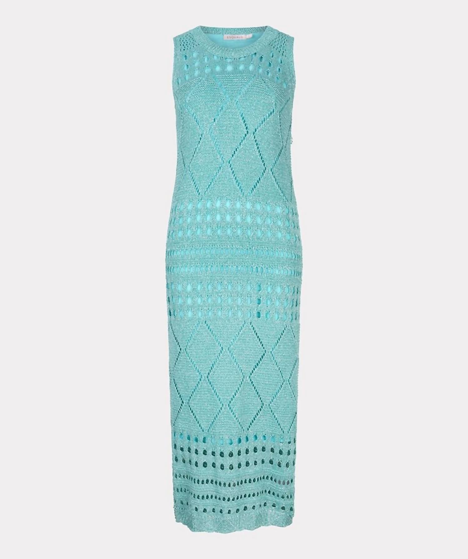Esqualo - Fancy Open Knit Dress