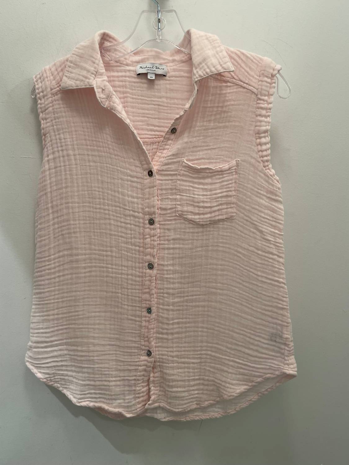 Michael Stars - Women's Monique Button Down Tank Top